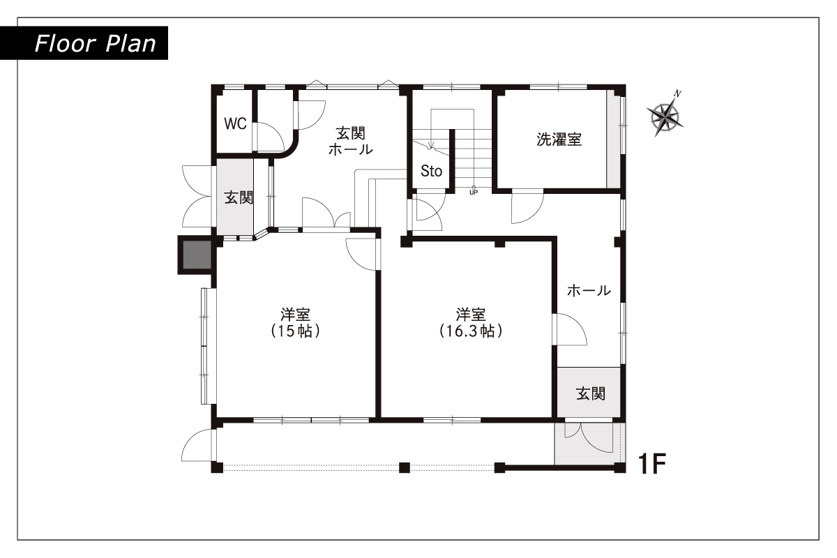多治見市宝町 店舗事務所・中古戸建 区画図・図面2